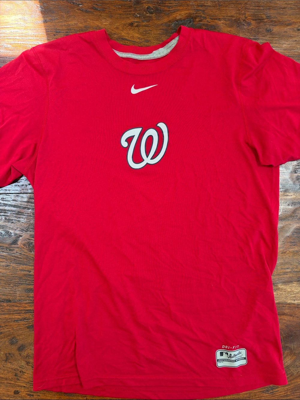 Washington Nationals Dri-fit T, Small